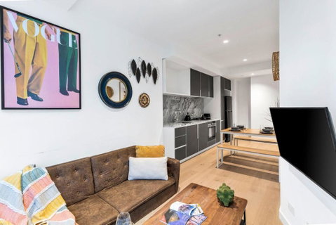A Lovely Apt Right Next To Southern Cross Station - Accommodation VIC 4