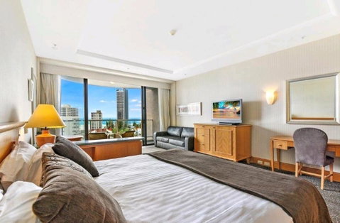 Deluxe King Room In Gold Tower - Accommodation VIC 0