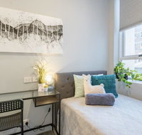 1 Private King Single Bed With En-Suite Bathroom In Sydney CBD Near Train UTS DarlingHarICCC hinatown - SHAREHOUSE - Accommodation VIC