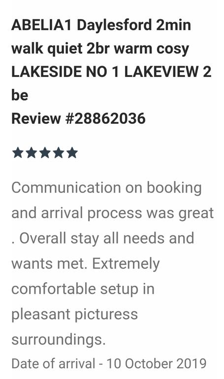 Abelia Cottages SPA LAKESIDE COTTAGE NO 1 - Accommodation VIC 3
