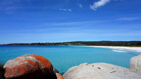BAY OF FIRES BEACH SHACK Ocean Views From A Modern Beachhouse - Accommodation VIC 3