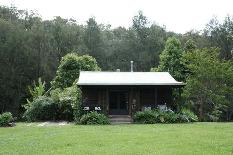 Romantic Wooden Nature Cabin Overlooking Forest & Crystal Clear River - Accommodation VIC 0