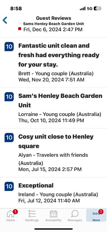 Sams Henley Beach Garden Unit - Accommodation VIC 3