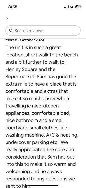 Sams Henley Beach Garden Unit - Accommodation VIC 1