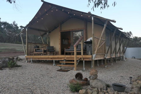 The YellowBoxWood Heathcote - Echidna Ridge And Emu Valley Tents X 2 - Accommodation VIC 2