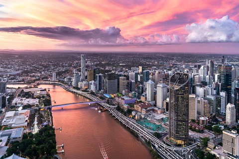 Brisbane City - Private Helicopter Sunset Flight - 25min - Accommodation VIC 4