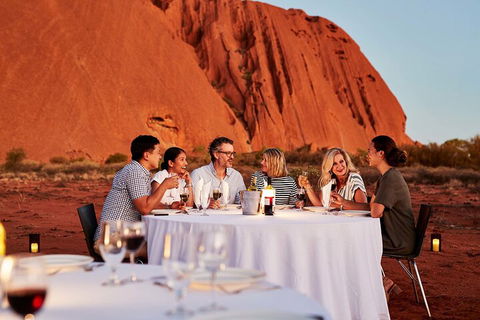 Uluru (Ayers Rock) Sunset With Outback Barbecue Dinner And Star Tour - Accommodation VIC 1