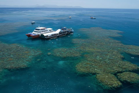 Cruise To Moore Reef Pontoon And Return Helicopter Flight From Cairns - Accommodation VIC 0