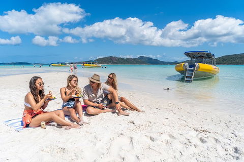 Ocean Rafting Tour To Whitehaven Beach, Hill Inlet Lookout & Top Snorkel Spots - Accommodation VIC 0