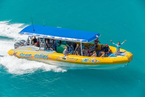 Ocean Rafting Tour To Whitehaven Beach, Hill Inlet Lookout & Top Snorkel Spots - Accommodation VIC 2