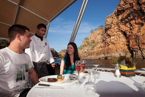 Nitmiluk (Katherine) Gorge 3.5-Hour Sunset Dinner Boat Tour - Accommodation VIC 0