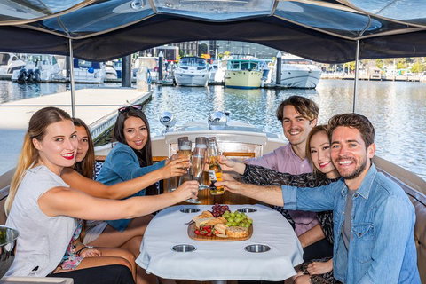 Luxury Private 90min Wine And Cheese Yarra River Cruise - Accommodation VIC 5