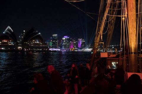 Vivid Tall Ships Dinner Cruise On Sydney Harbour - Accommodation VIC 4
