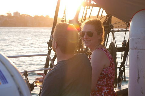 Sydney Harbour Tall Ship Wine & Canapes Evening Cruise - Accommodation VIC 0